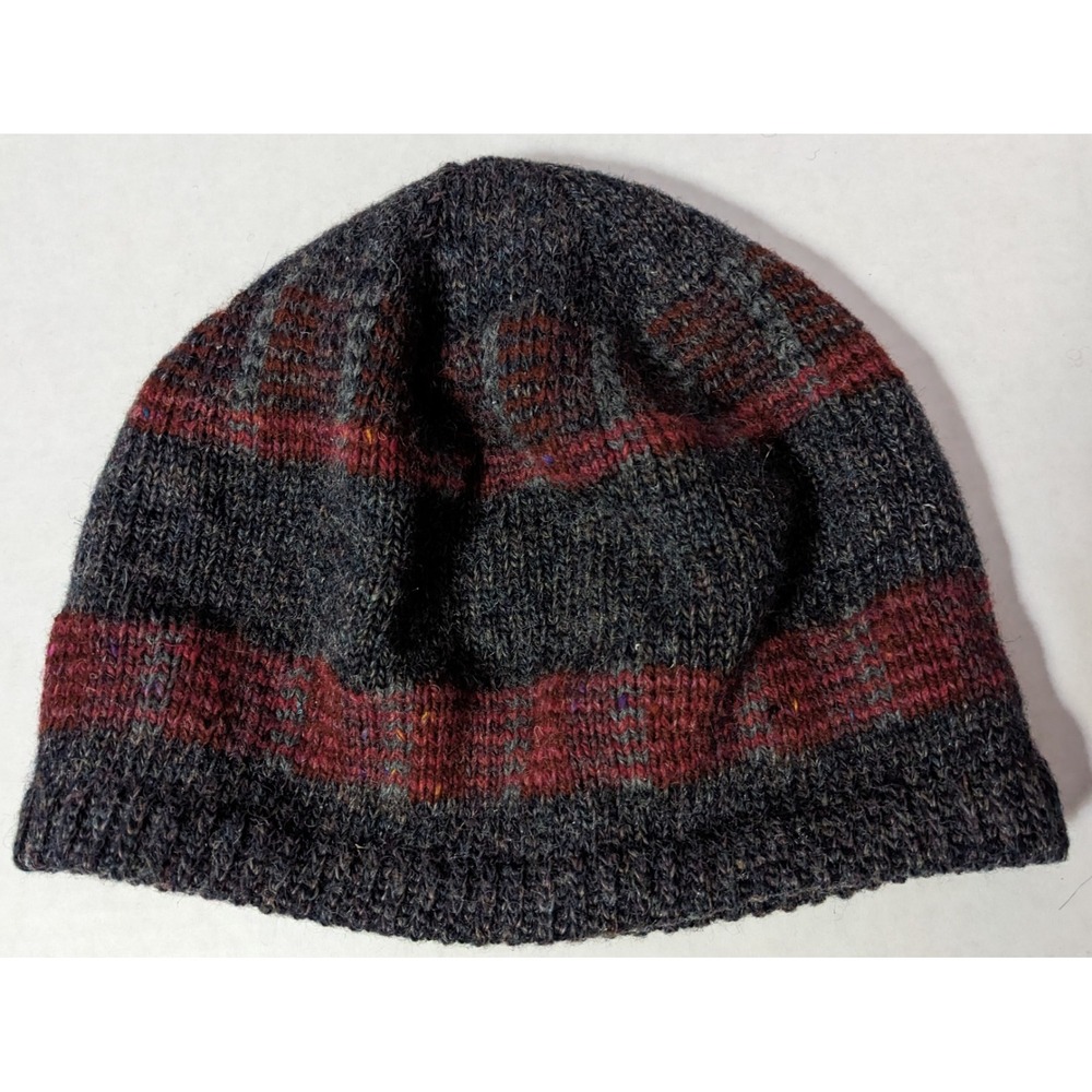 Vintage Christian Dior Winter Hat Beanie Style Multicolor READ